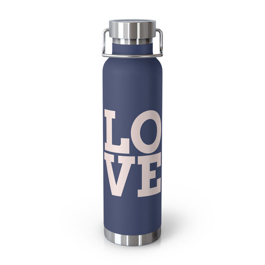 Copper Vacuum Insulated Bottle, 22oz