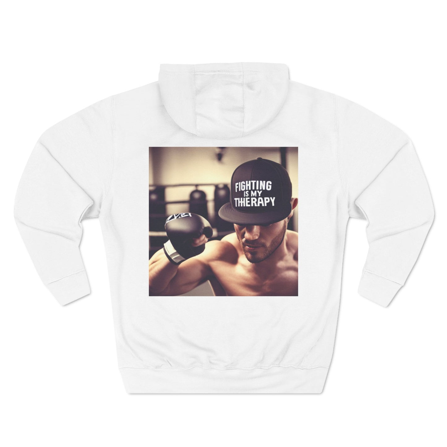 Three-Panel Fleece Hoodie